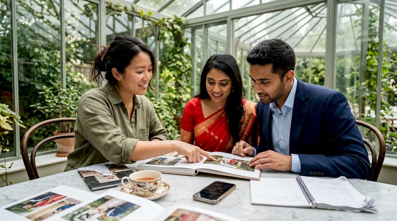 Essential questions to ask wedding photographers for Asian weddings in 2026