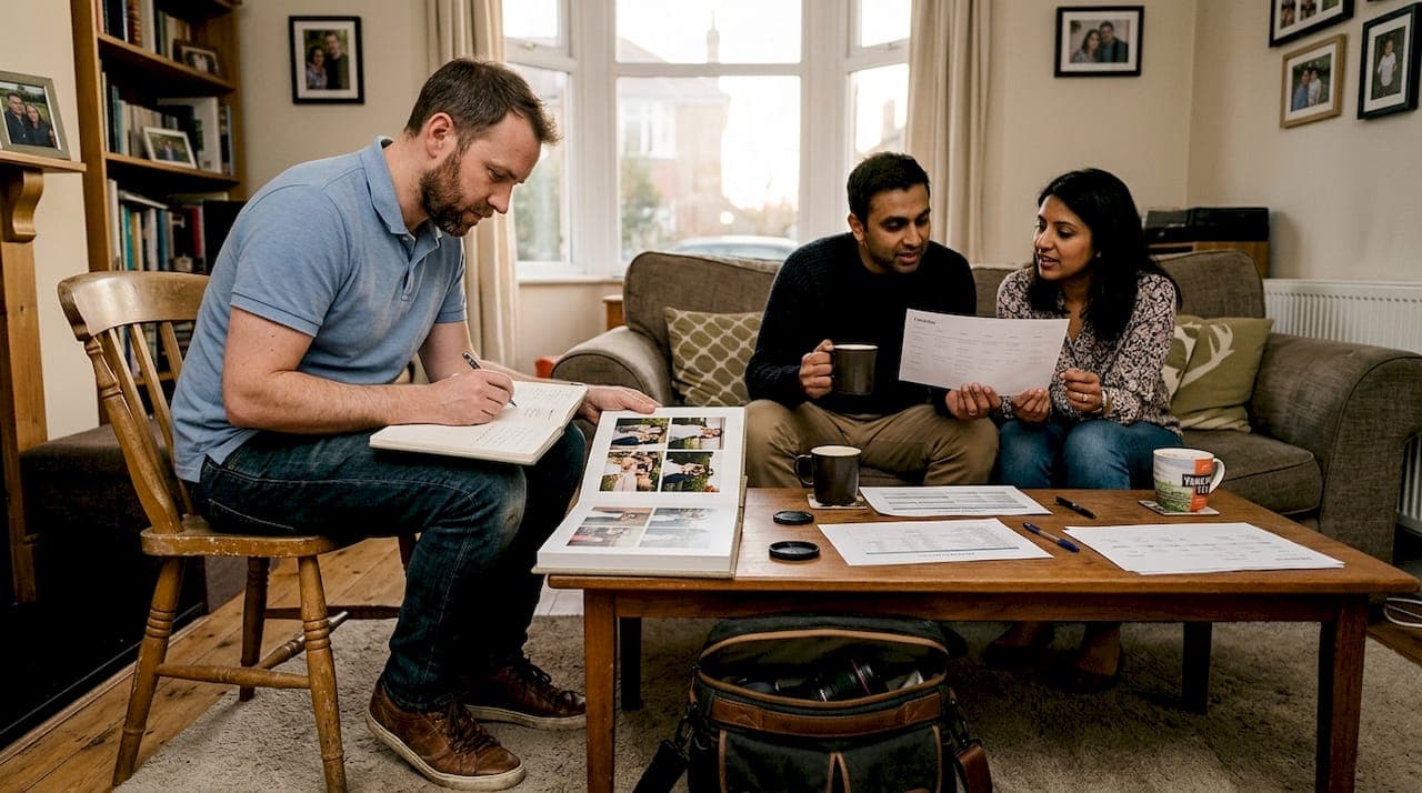 How to brief your wedding photographer: cultural UK guide