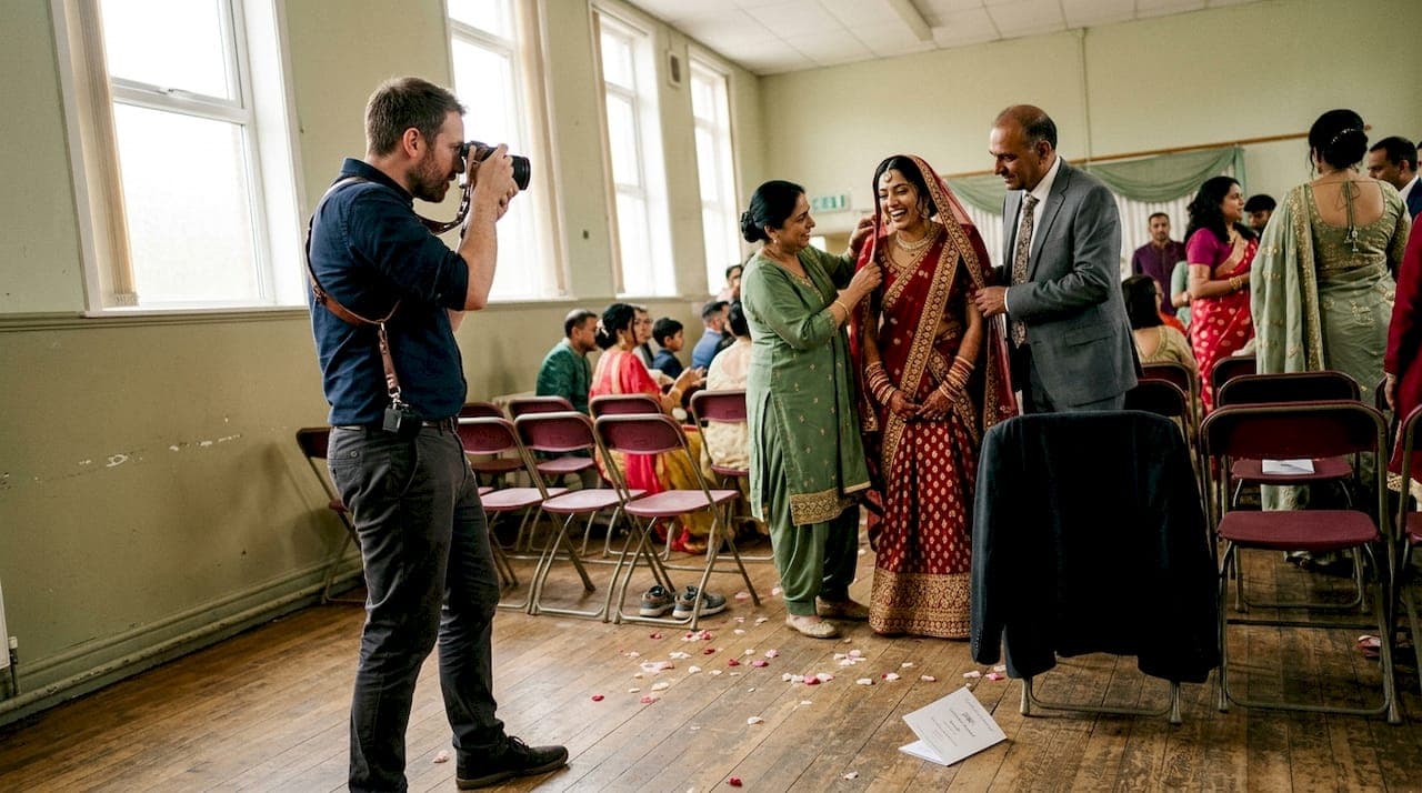 Natural wedding photography: Candid moments for UK Asian weddings