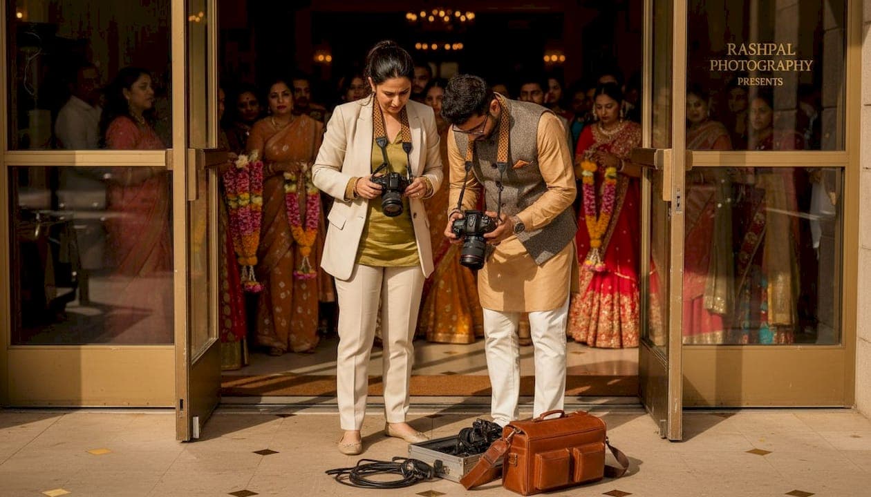 The second shooter's role in Asian wedding photography