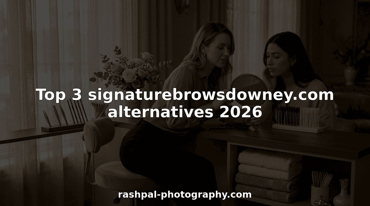 Top 3 signaturebrowsdowney.com alternatives 2026