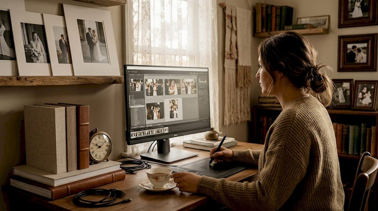 How wedding image retouching works: a guide for UK couples