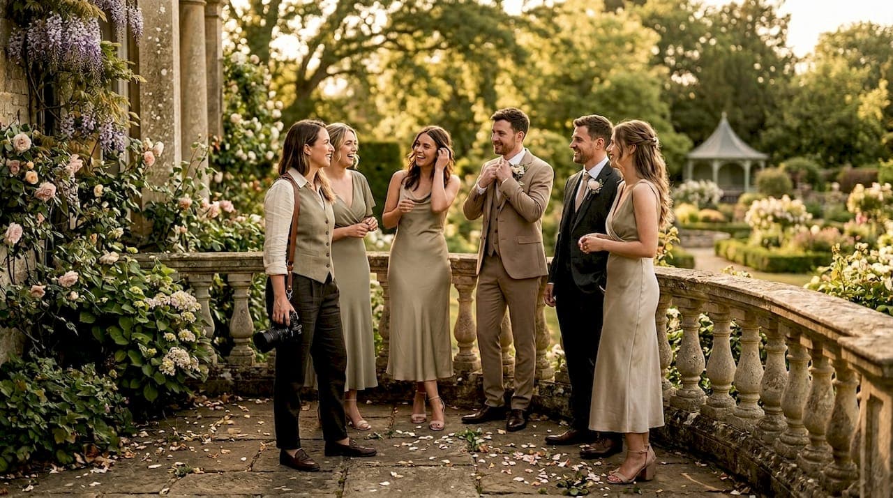 How to direct group wedding shots with confidence