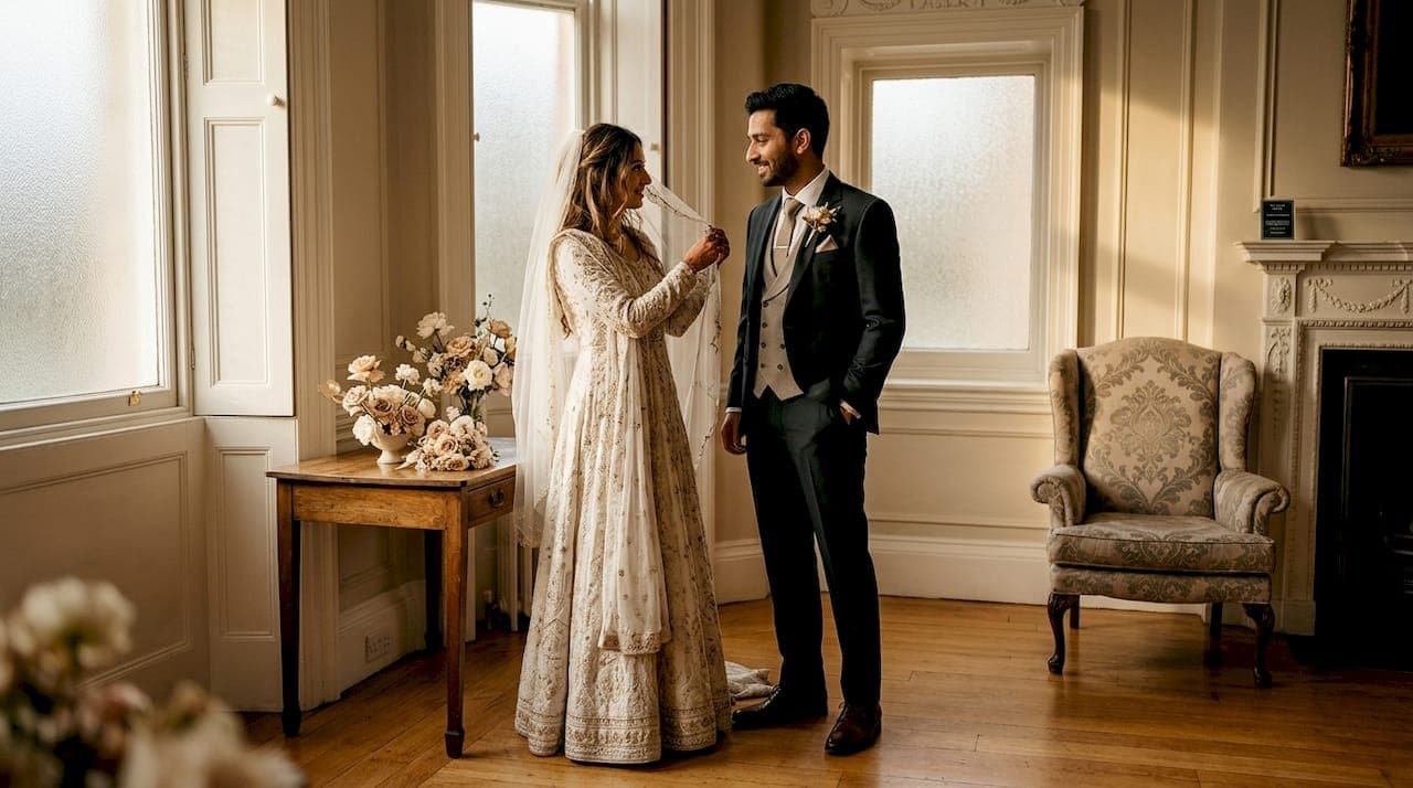 How to style editorial wedding portraits