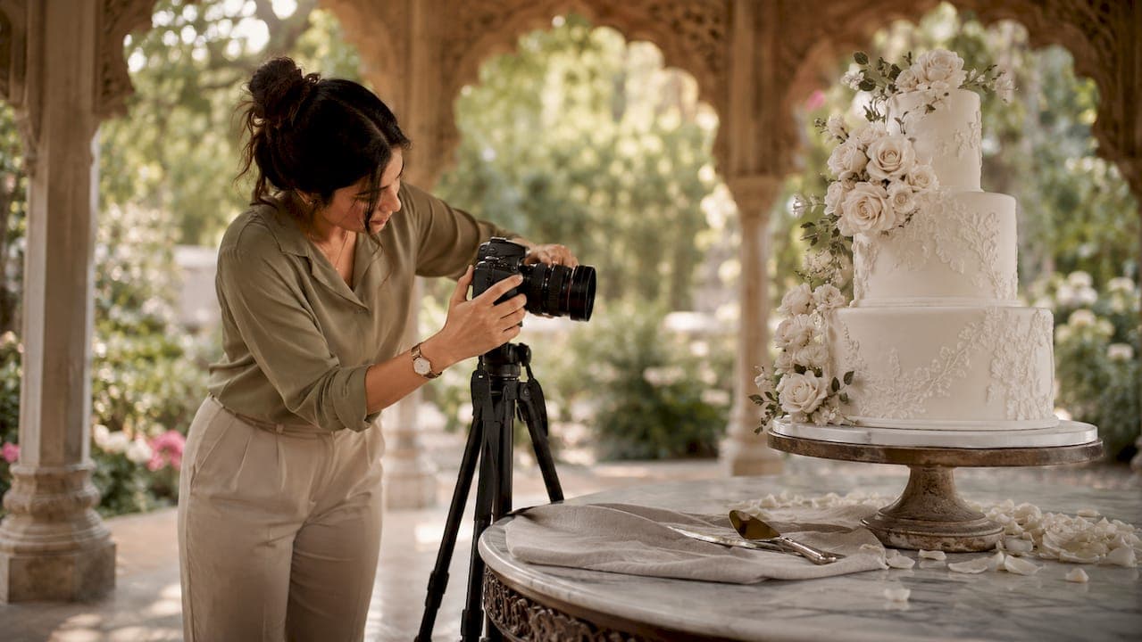 How to photograph wedding cakes: a complete guide