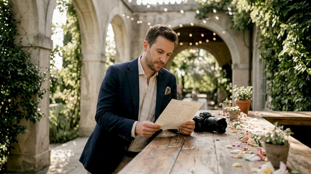 How photographers manage large weddings: a 2026 guide